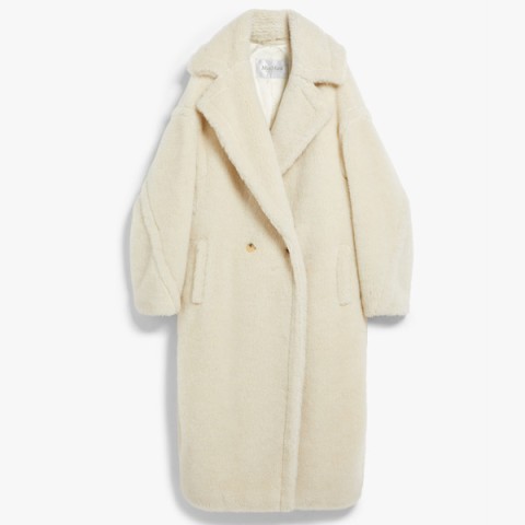 막스마라 테드컬 테디베어 아이콘 코트 Max Mara 화이트