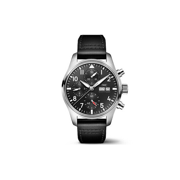 IWC 파일럿 크로노그래프 41mm 오토매틱 다이얼 IW388111