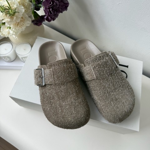 로에베 25SS  EASE 버클 뮬 샌들 블로퍼 슬리퍼