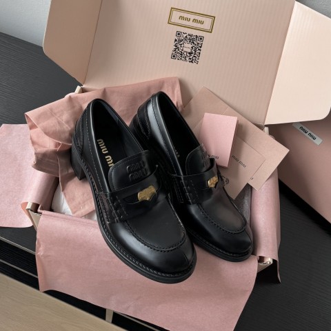 미우미우 페니 펌프스 굽이5CM